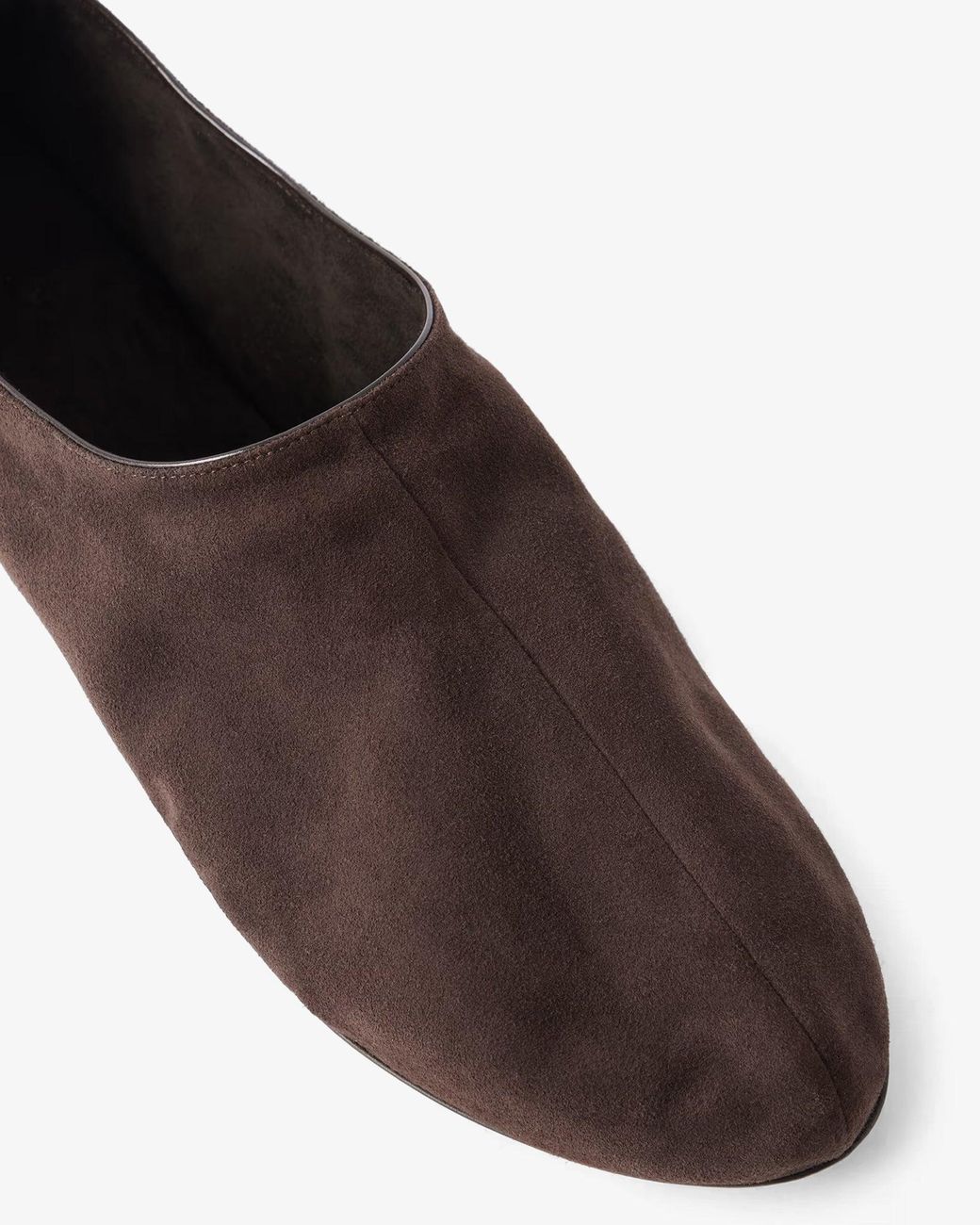 The Row Brown Stellene Ballet Flats
