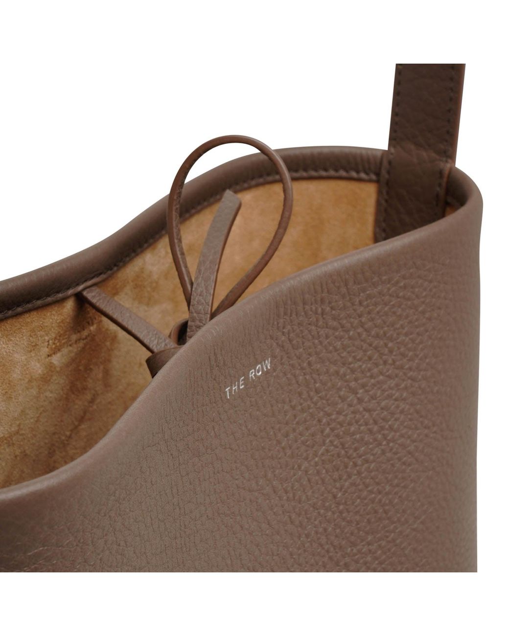 The Row Small N/s Park Elephant Leather Tote Bag in Brown | Lyst