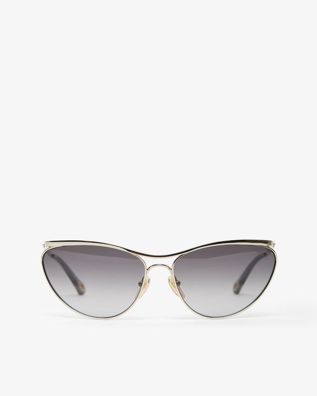 Chloé Gray Uma Cat Eye Sunglasses