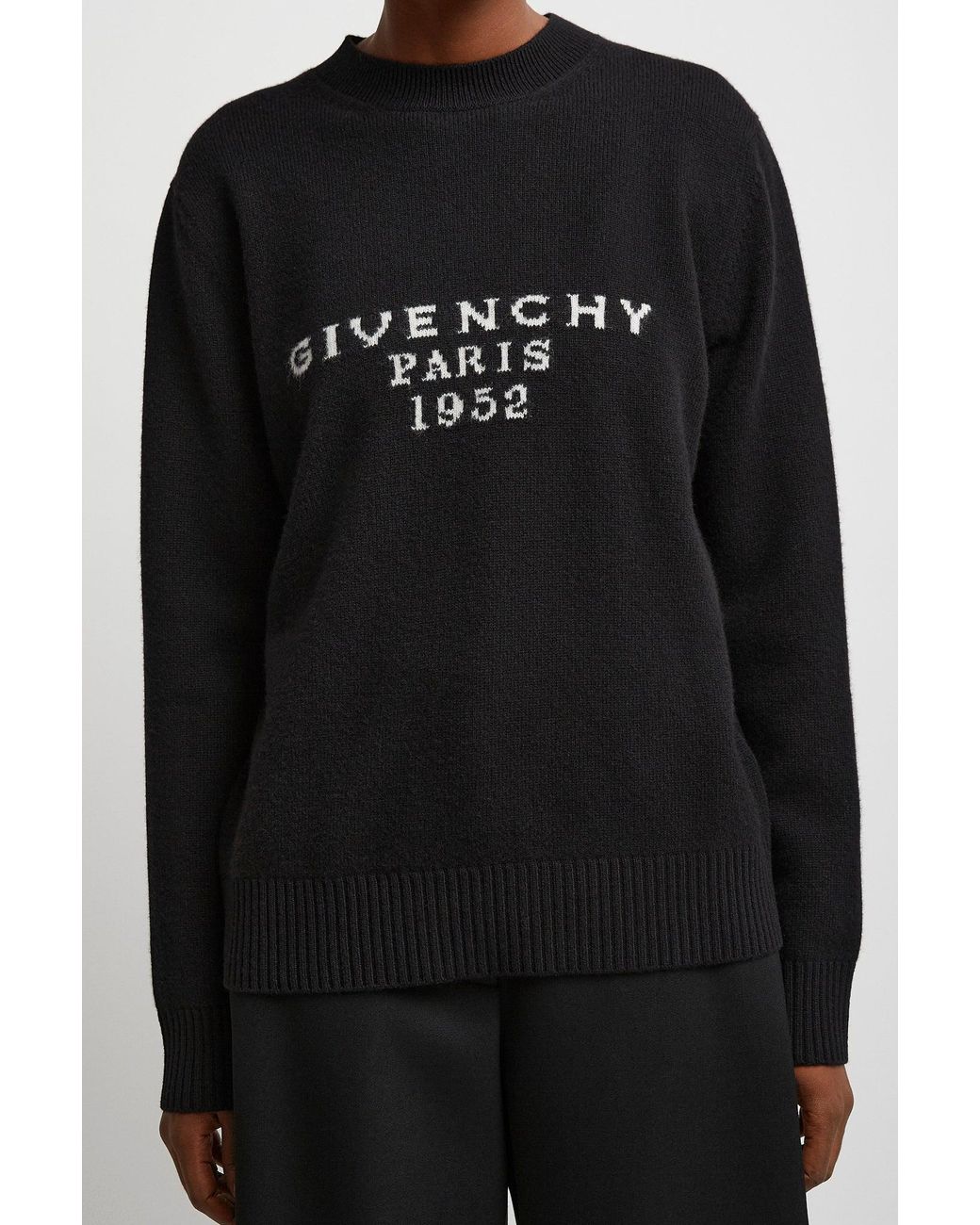 Givenchy Crew Neck Black Sweater