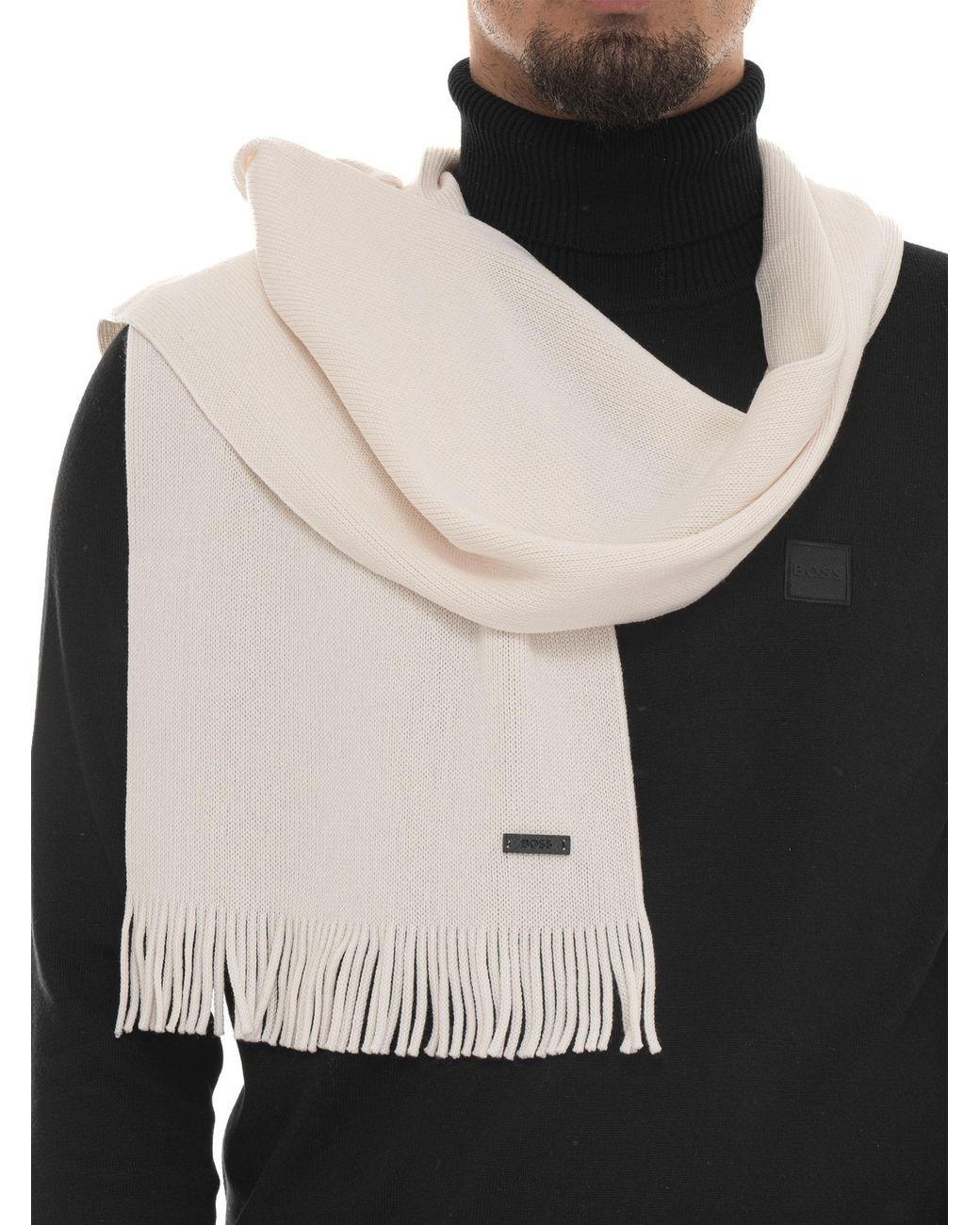 Sciarpa ALBAS di Boss in Black da Uomo