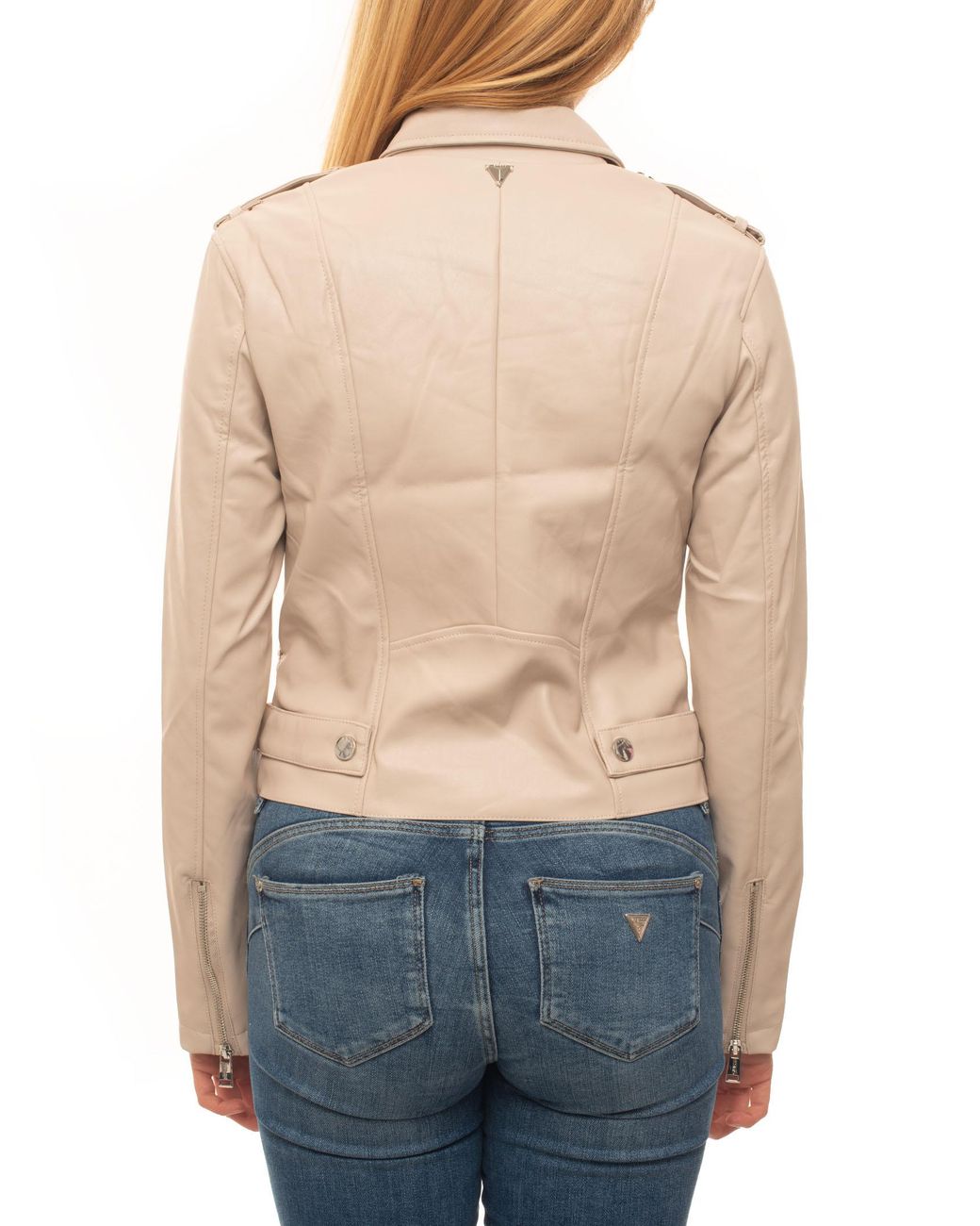 guess polyurethane jacket