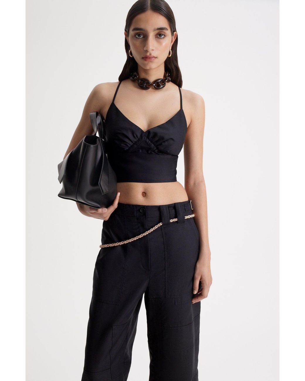 Scanlan Theodore Black Cargo Camisole