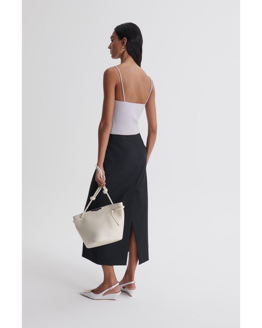 Scanlan Theodore Cashmere Square Neck Camisole | Lyst