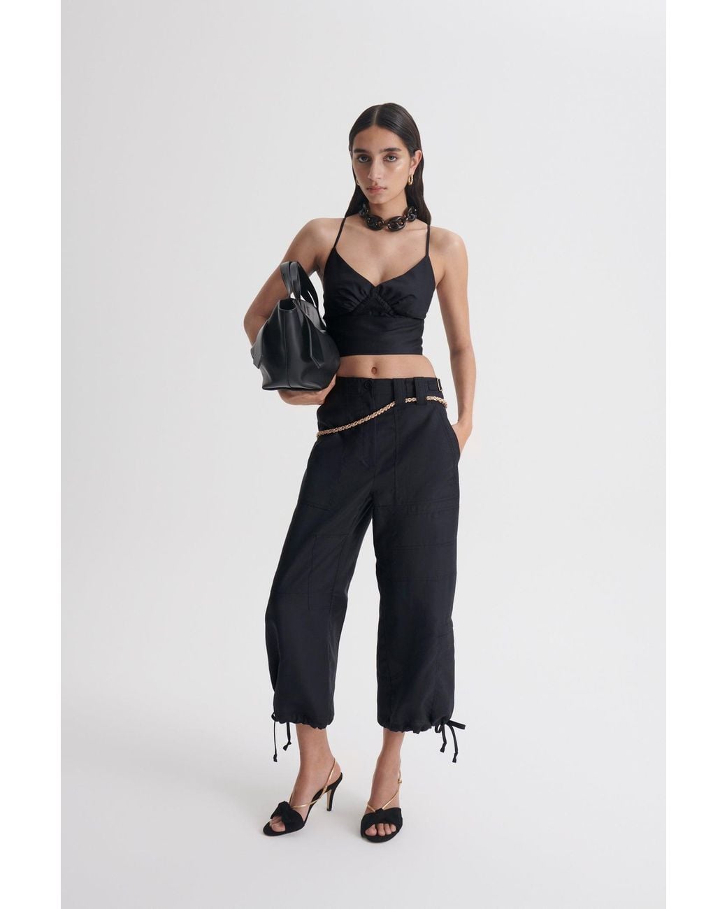 Scanlan Theodore Black Cargo Camisole