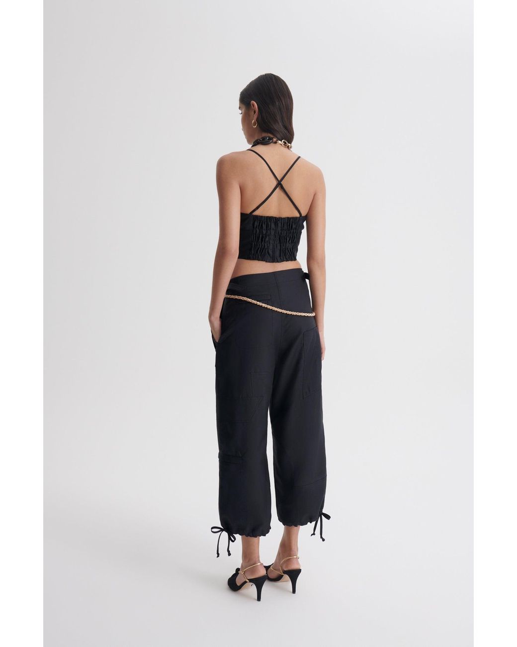 Scanlan Theodore Black Cargo Camisole