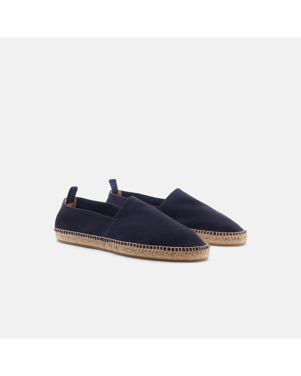 Scarosso Espadrilles Pablo Blue Suede Suede Leather for men