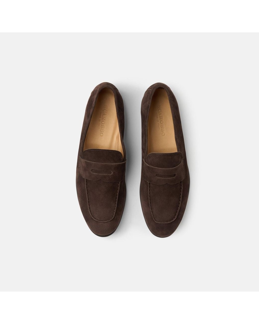 Scarosso Brown Gregory Suede for men