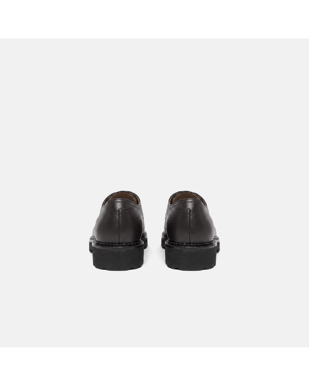 Scarosso Black Oswald Grain for men