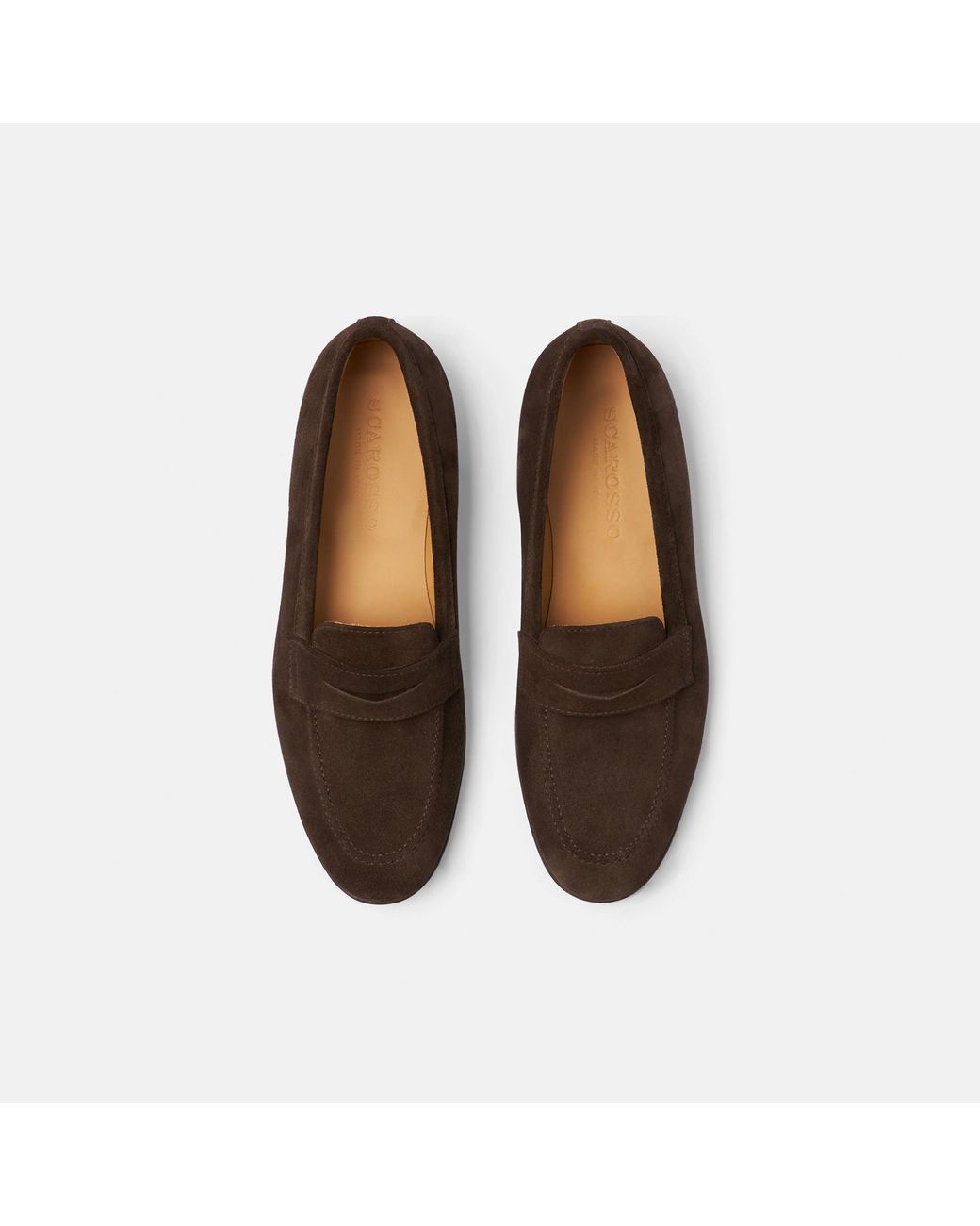 Scarosso Brown Monica Marrone Scamosciata Loafers