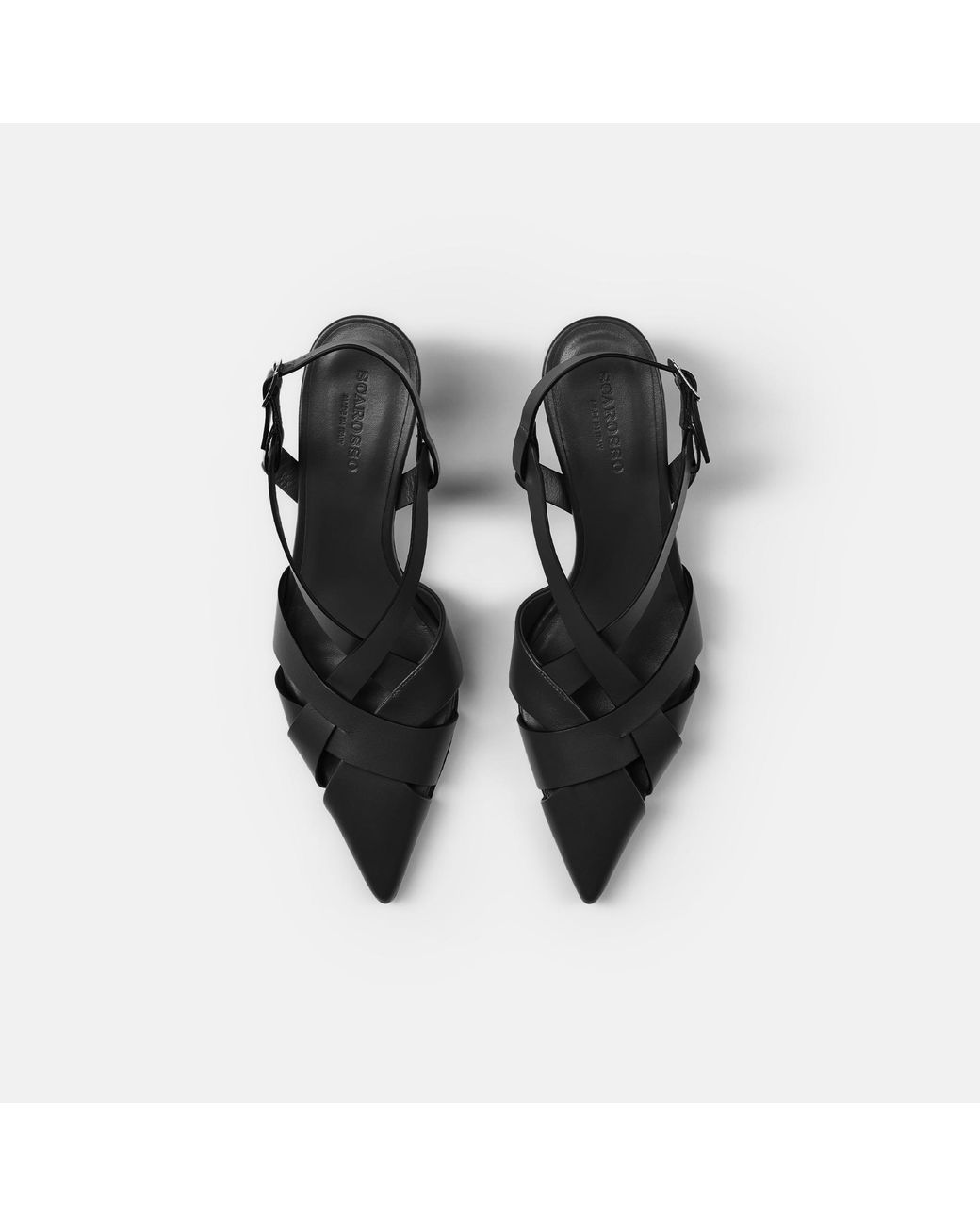 High Heel Sandals di Scarosso in Black