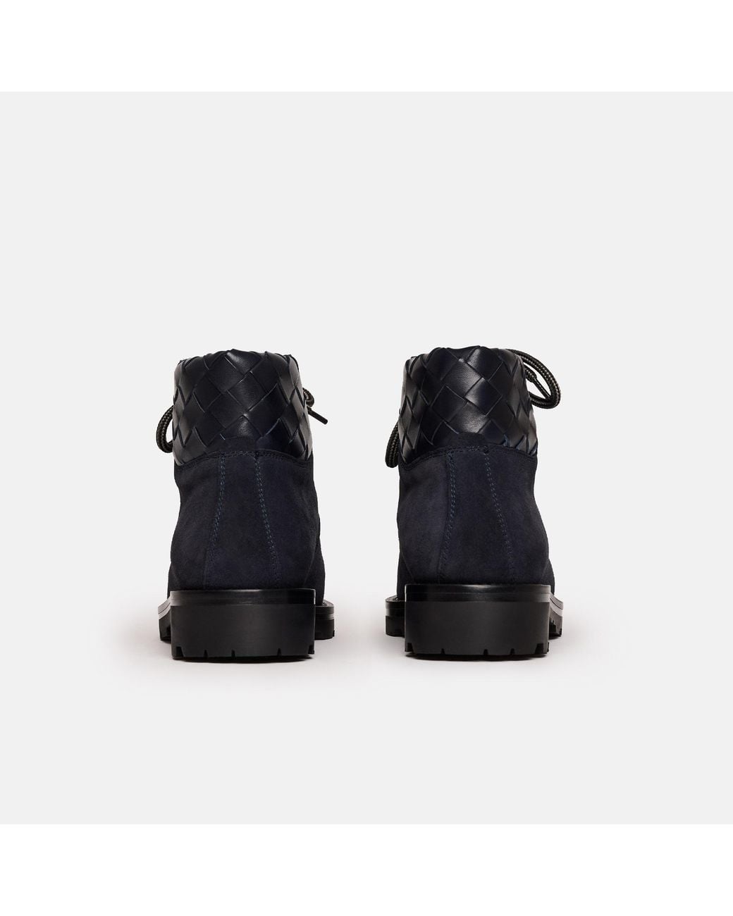 Scarosso Blue Catherine Woven Suede