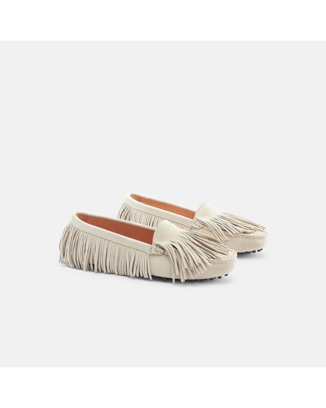 Scarosso Natural Maya Cream Suede