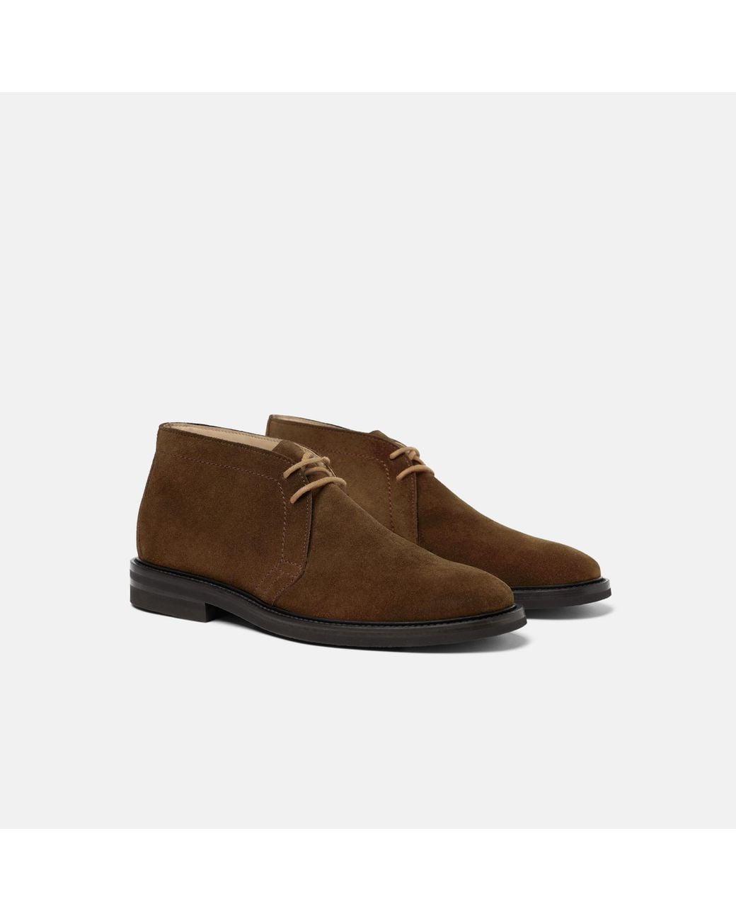 Scarosso Brown Roger Tobacco Suede for men