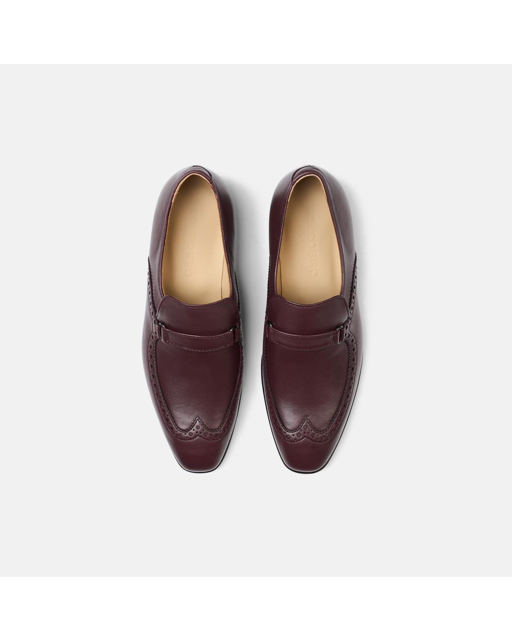 Scarosso Brown Maude Burgundy