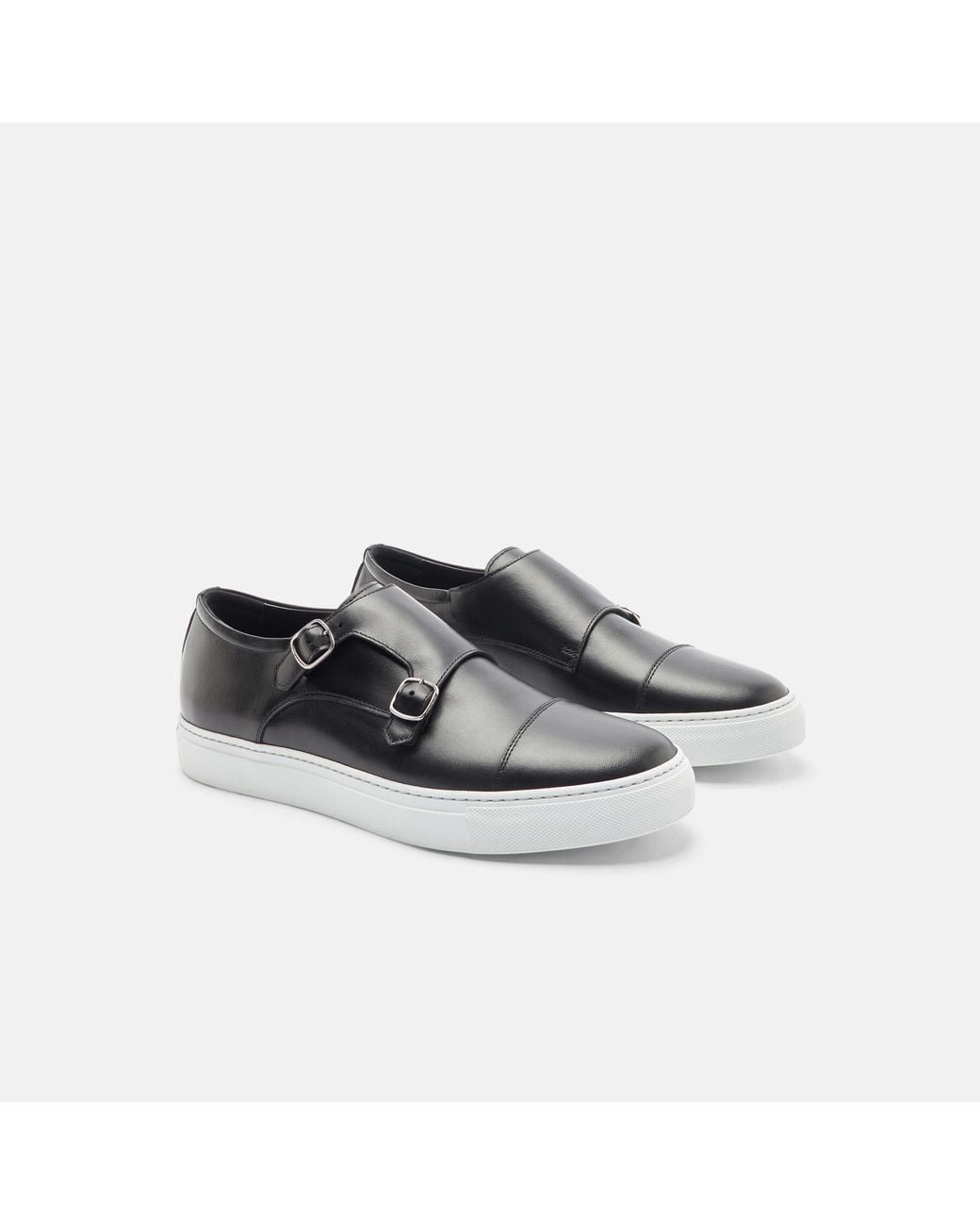 Scarosso Black Sneakers Fabio Nero Calf Leather for men