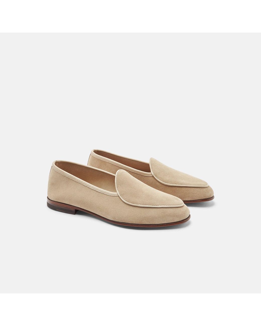 Scarosso Natural Nils Sand Suede for men