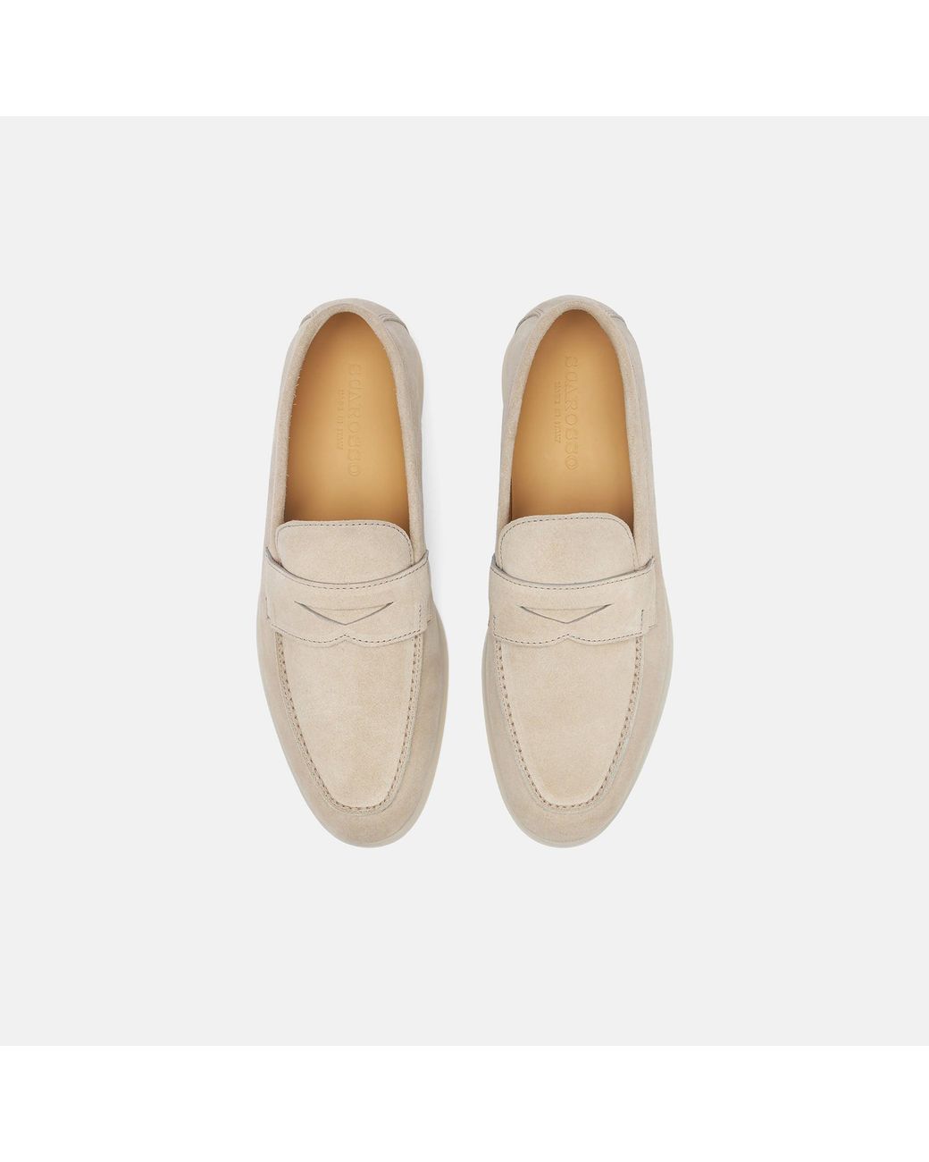 Scarosso Natural Luciano Sand Suede for men