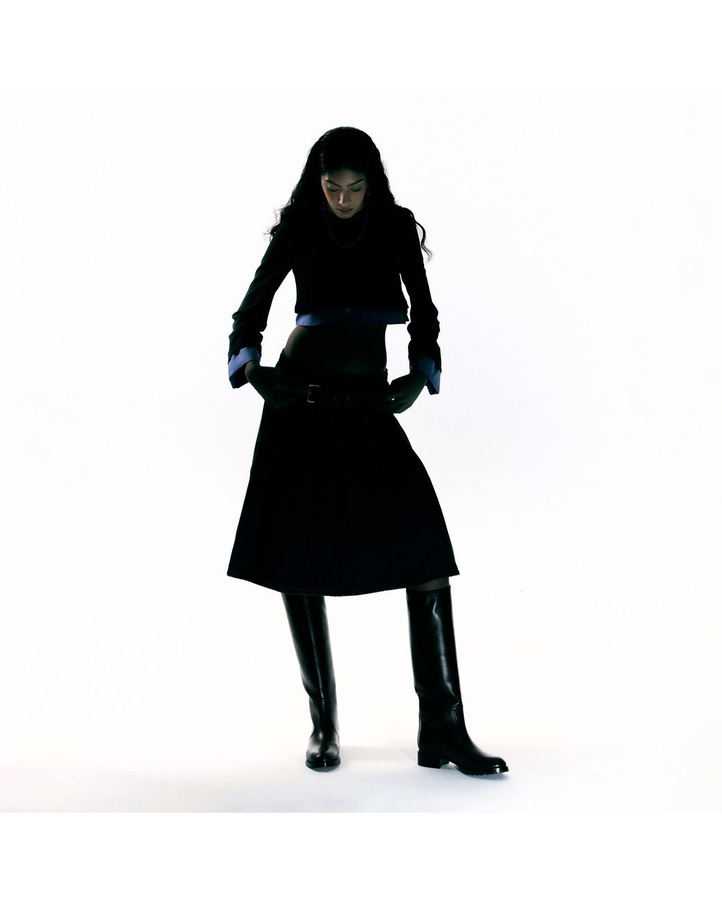 Sofia Noir Scarosso en coloris Black