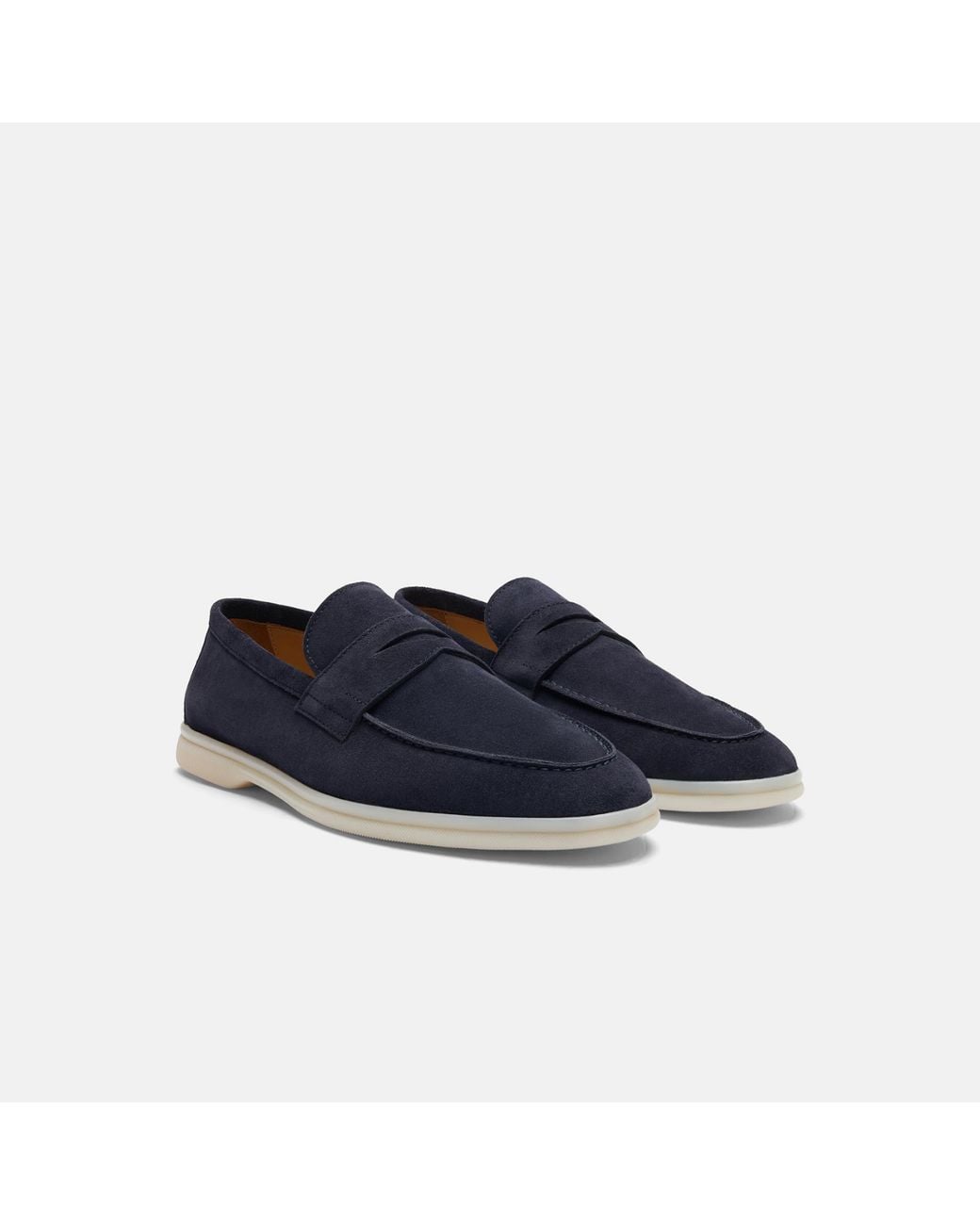 Scarosso Blue Luciano Suede for men