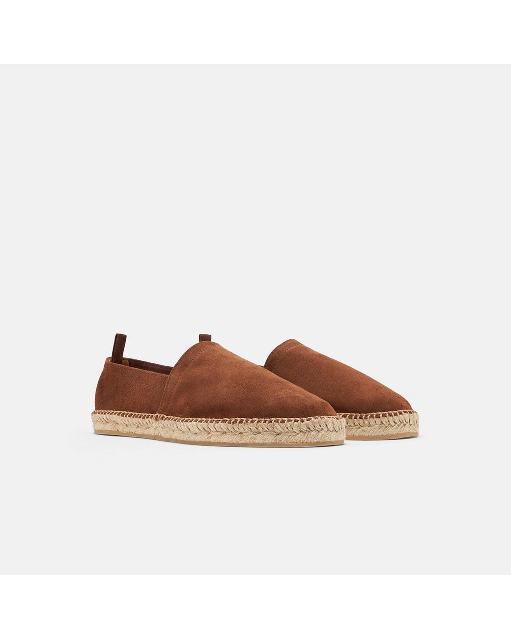 Scarosso Black Pablo Chestnut Suede Espadrilles for men