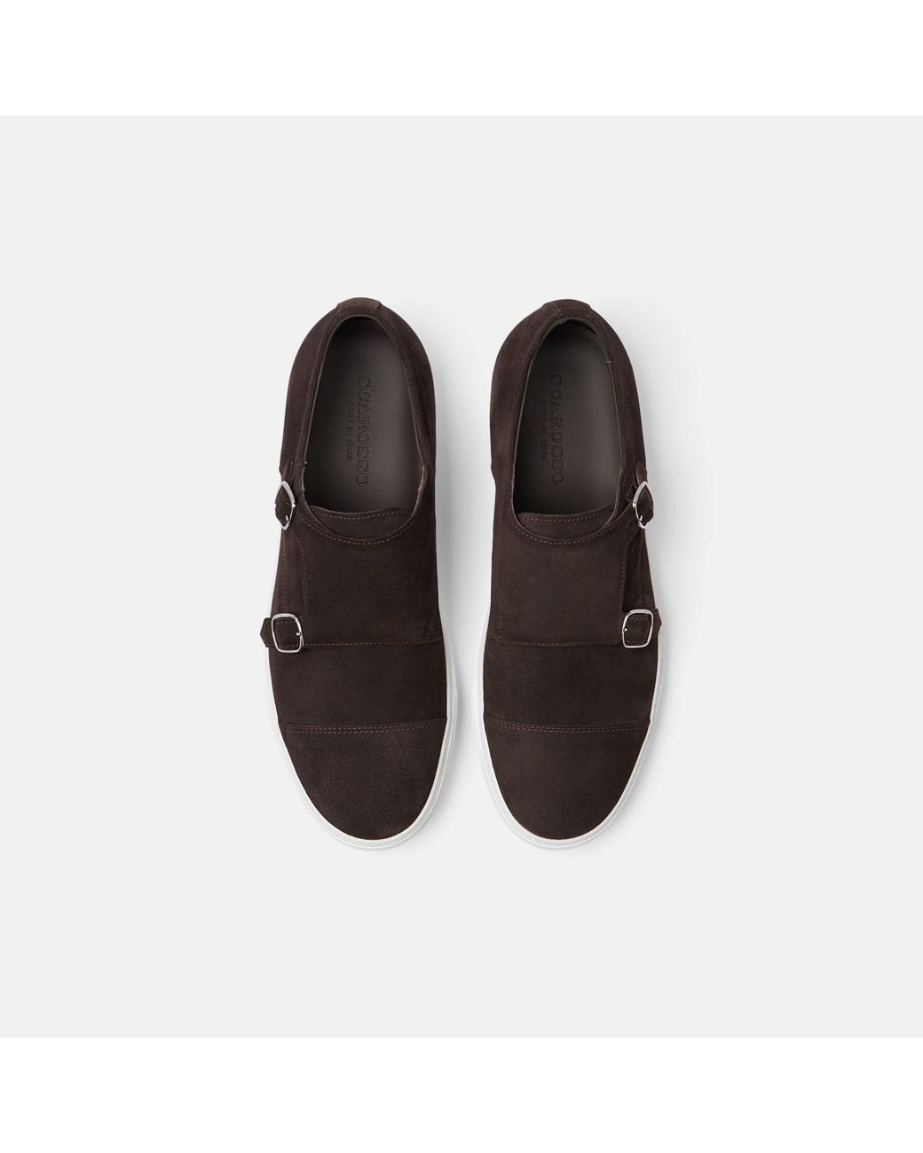 Scarosso Black Fabio Moro Scamosciato Sneakers for men