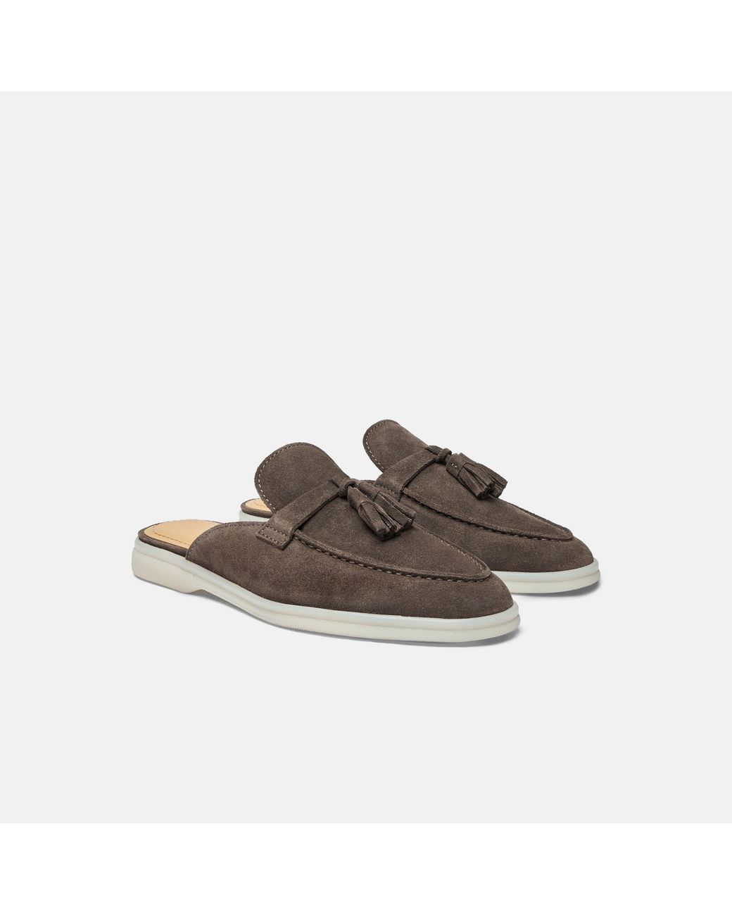 Scarosso Brown Lucrezia Deep Taupe Suede