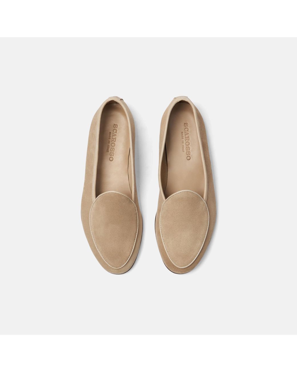 Scarosso Natural Nils Sand Suede for men