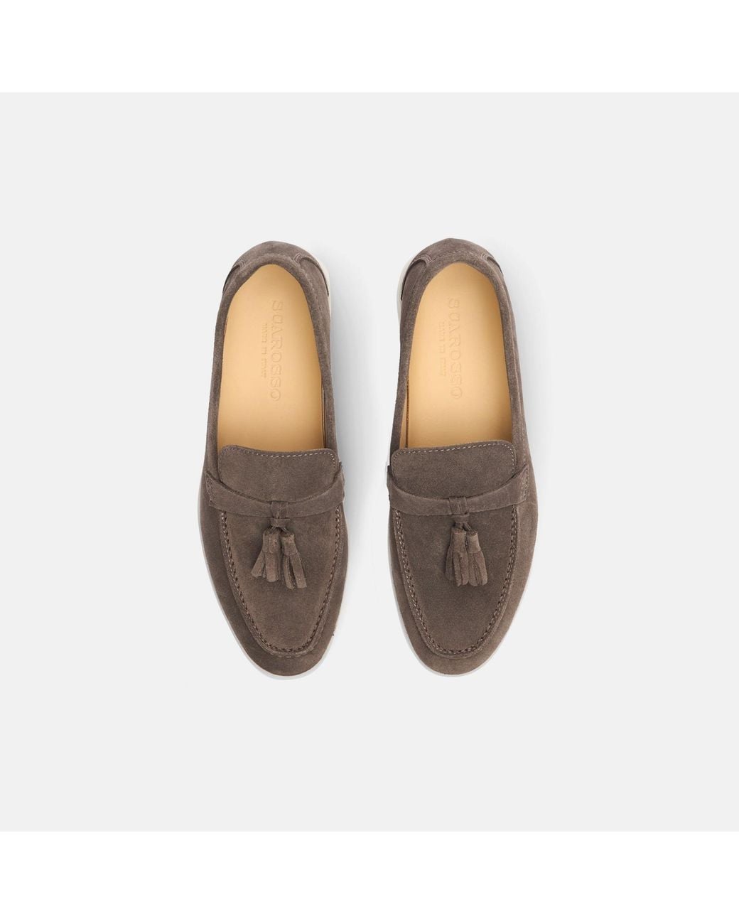 Scarosso Brown Leandra Deep Taupe Suede