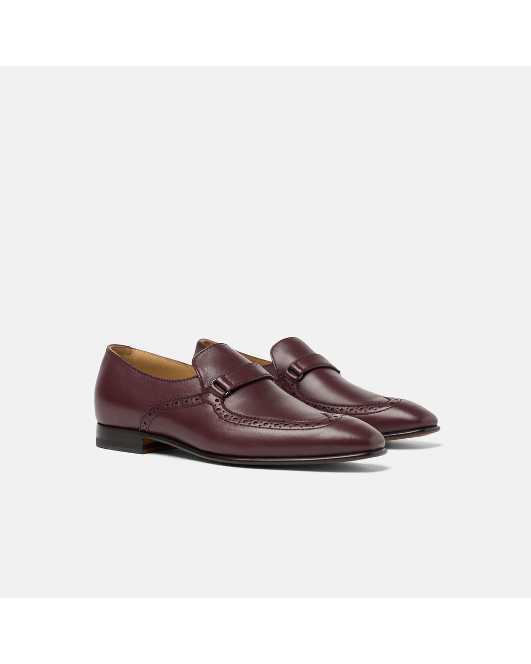 Scarosso Brown Maude Burgundy