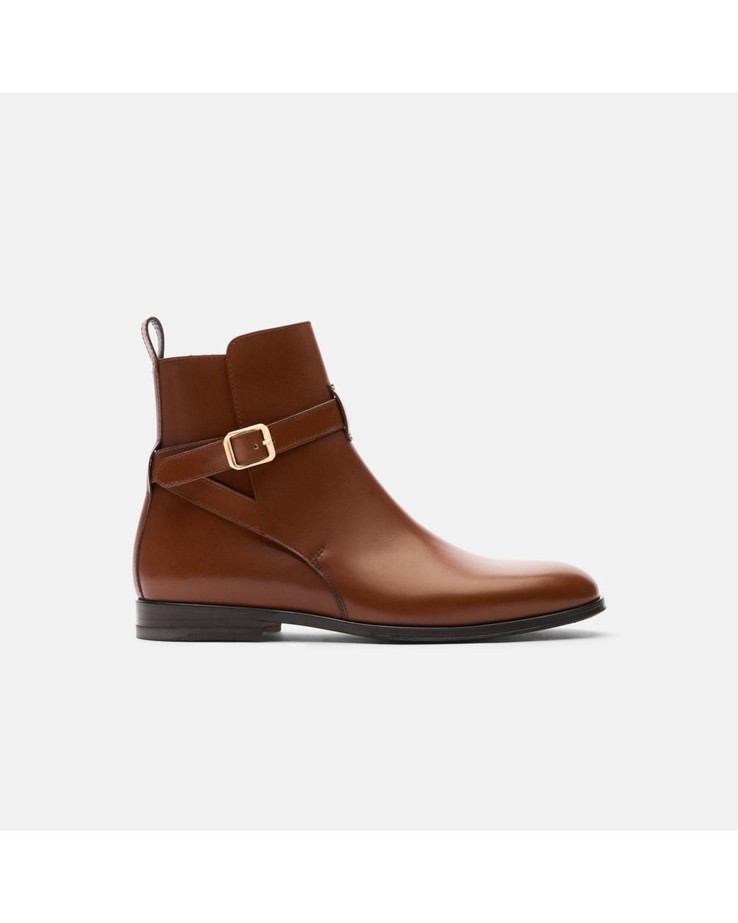 Scarosso Brown Lara Cognac Jodhpur Boots