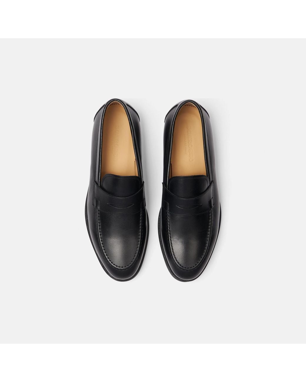Scarosso Black Stefano Nero Loafers for men