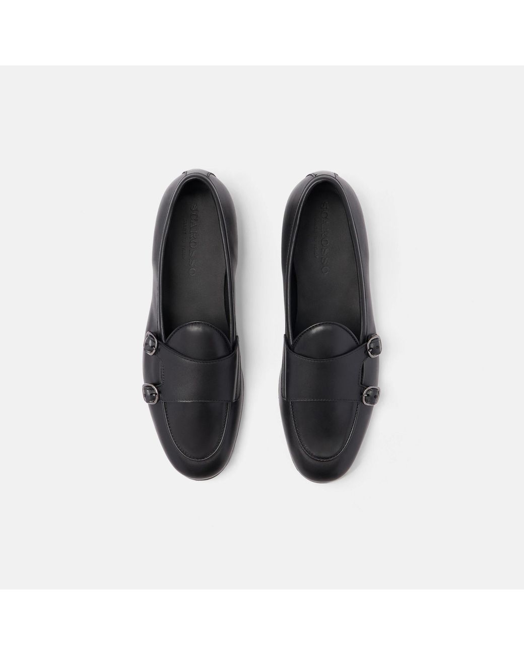 Scarosso Black Virginia Marrone Loafers & Flats