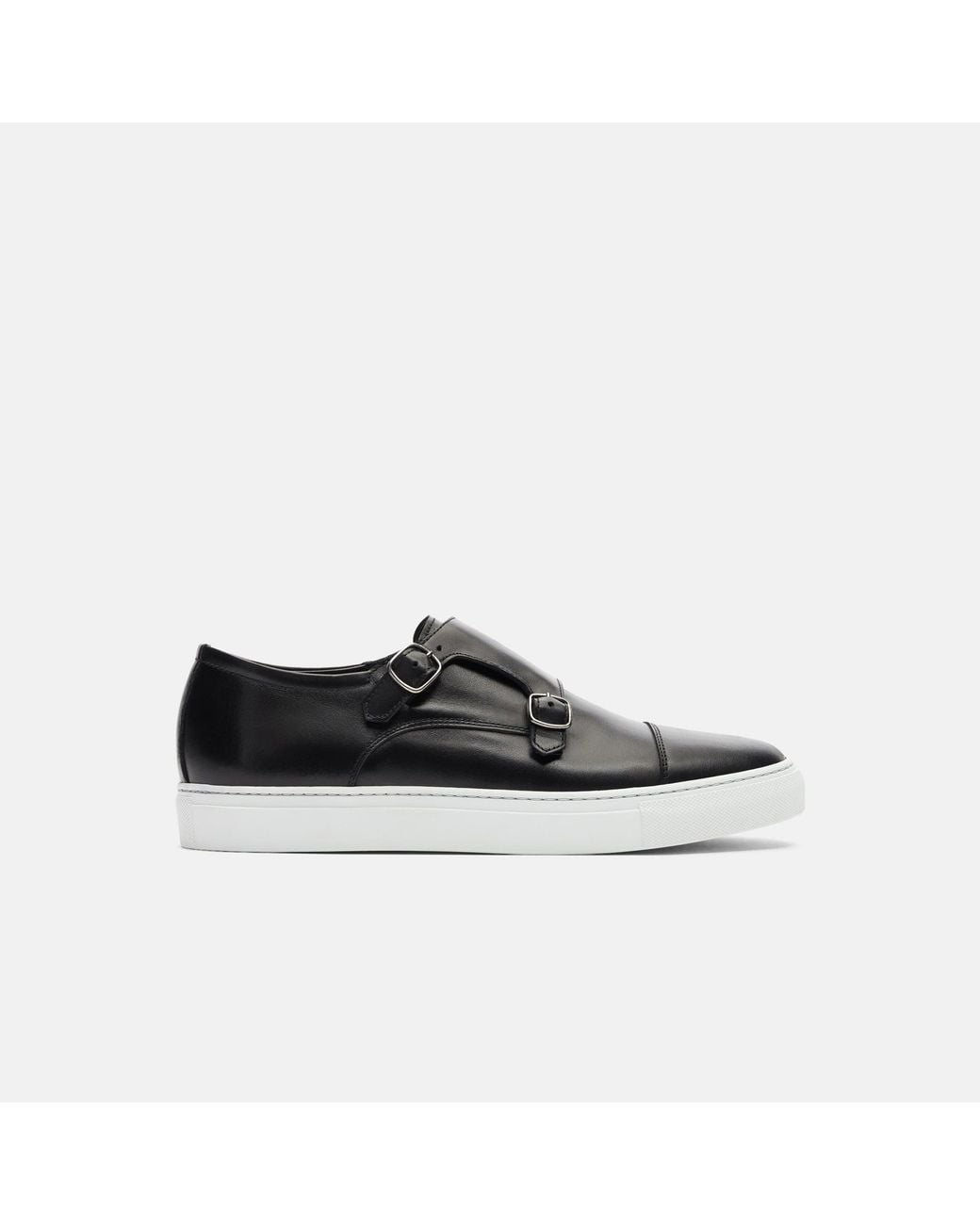 Scarosso Black Sneakers Fabio Nero Calf Leather for men