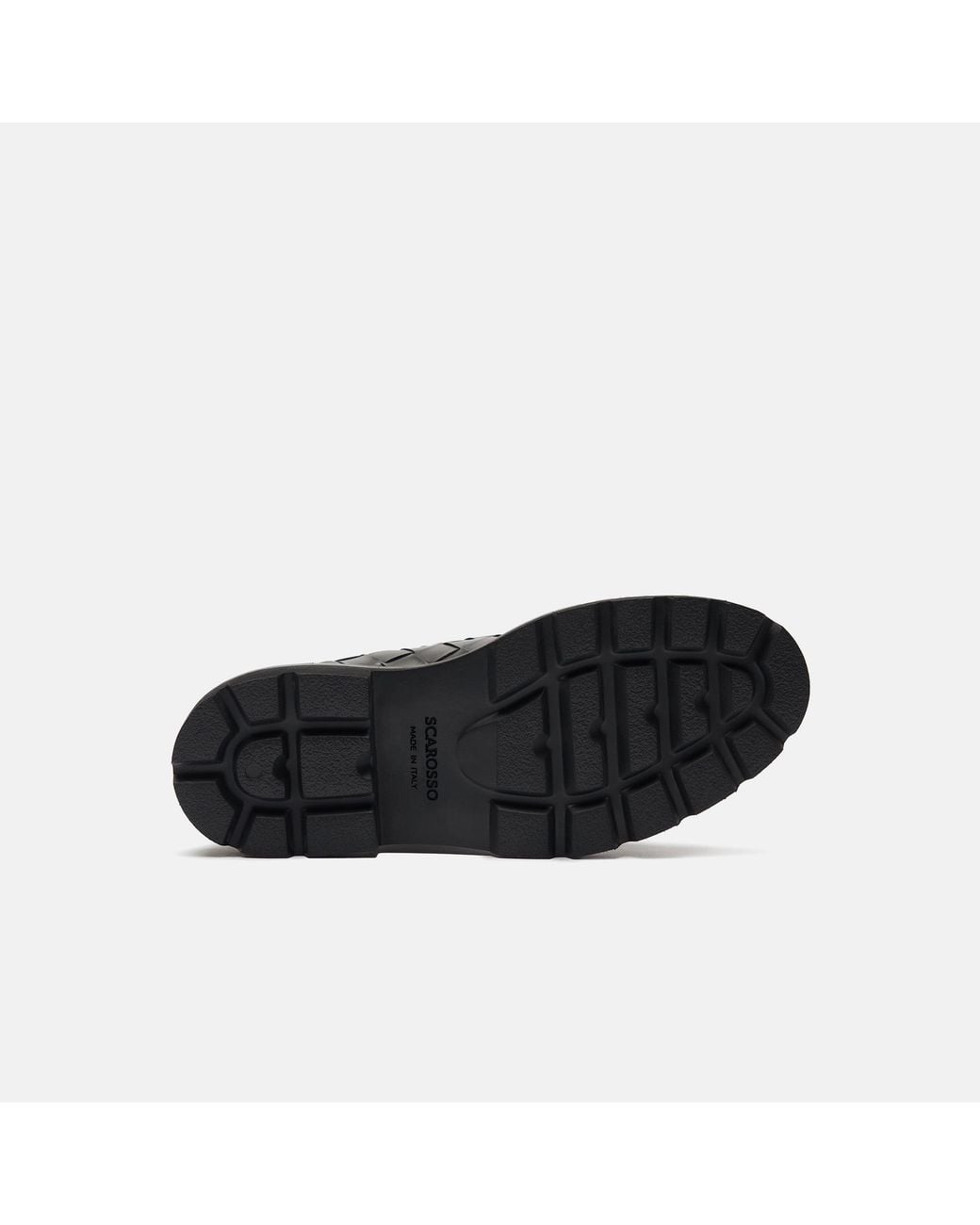 Scarosso Damiano Black Woven Derbies for men