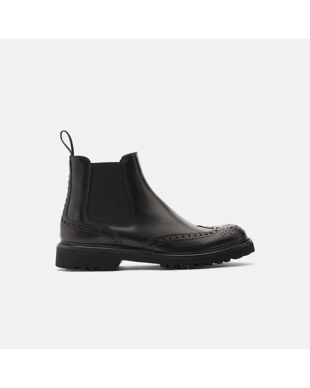 Scarosso Poppy Black Chelsea Boots