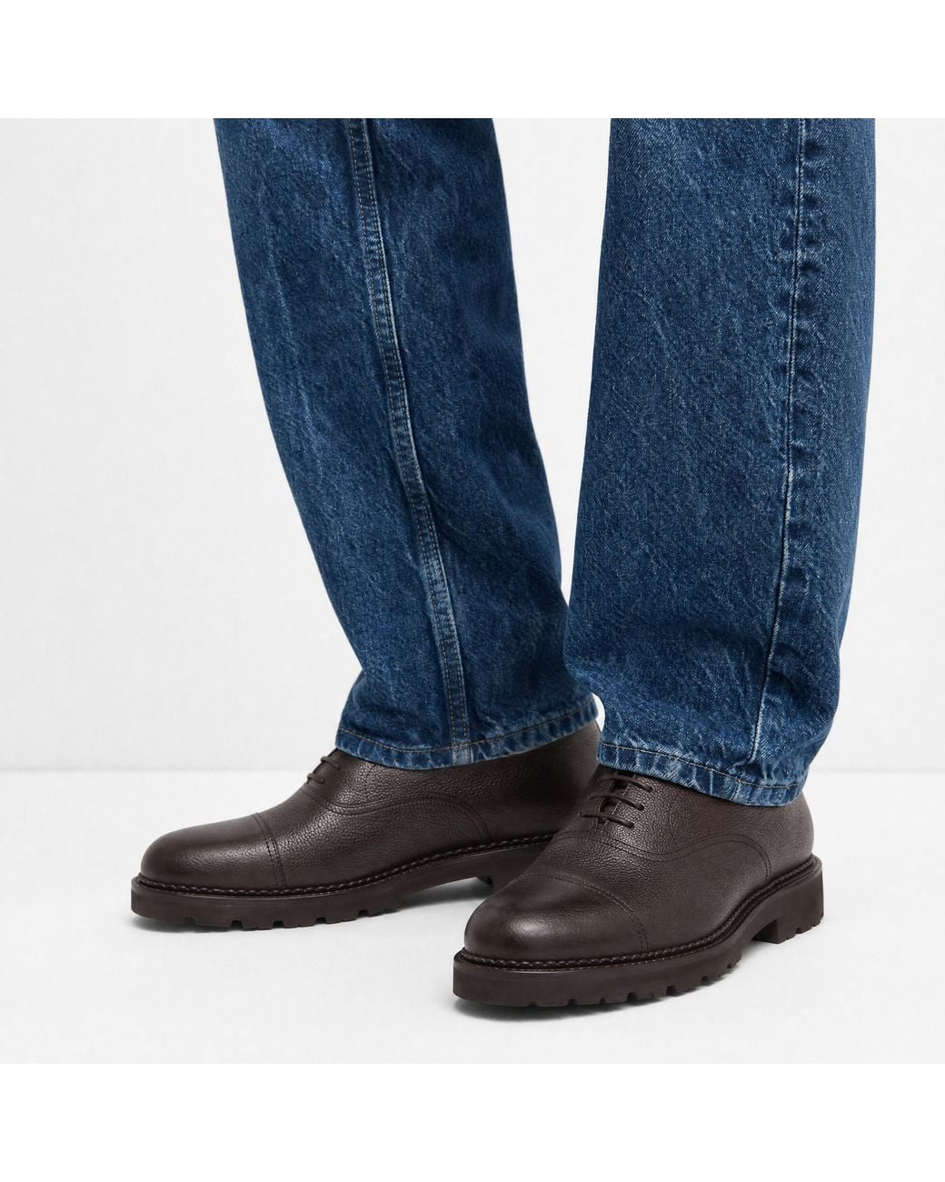 Scarosso Brown Rupert Grain for men