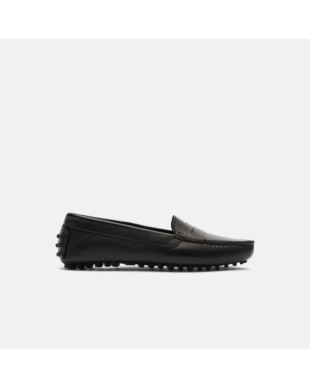 Scarosso Ashley Black Driving Shoes
