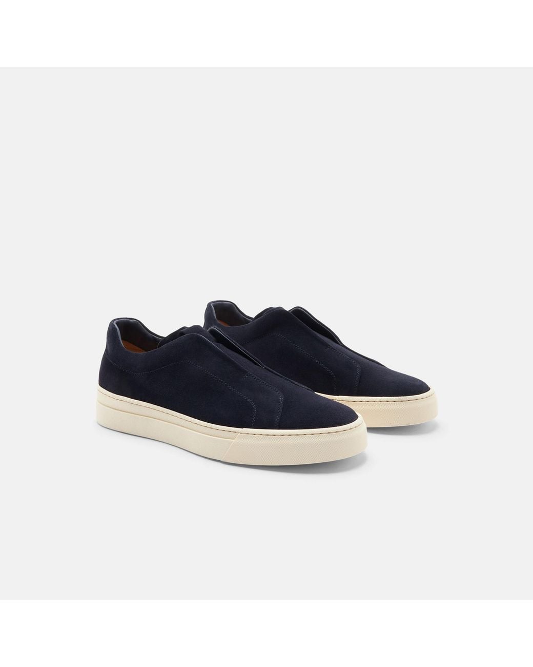 Scarosso Blue Luca Suede for men