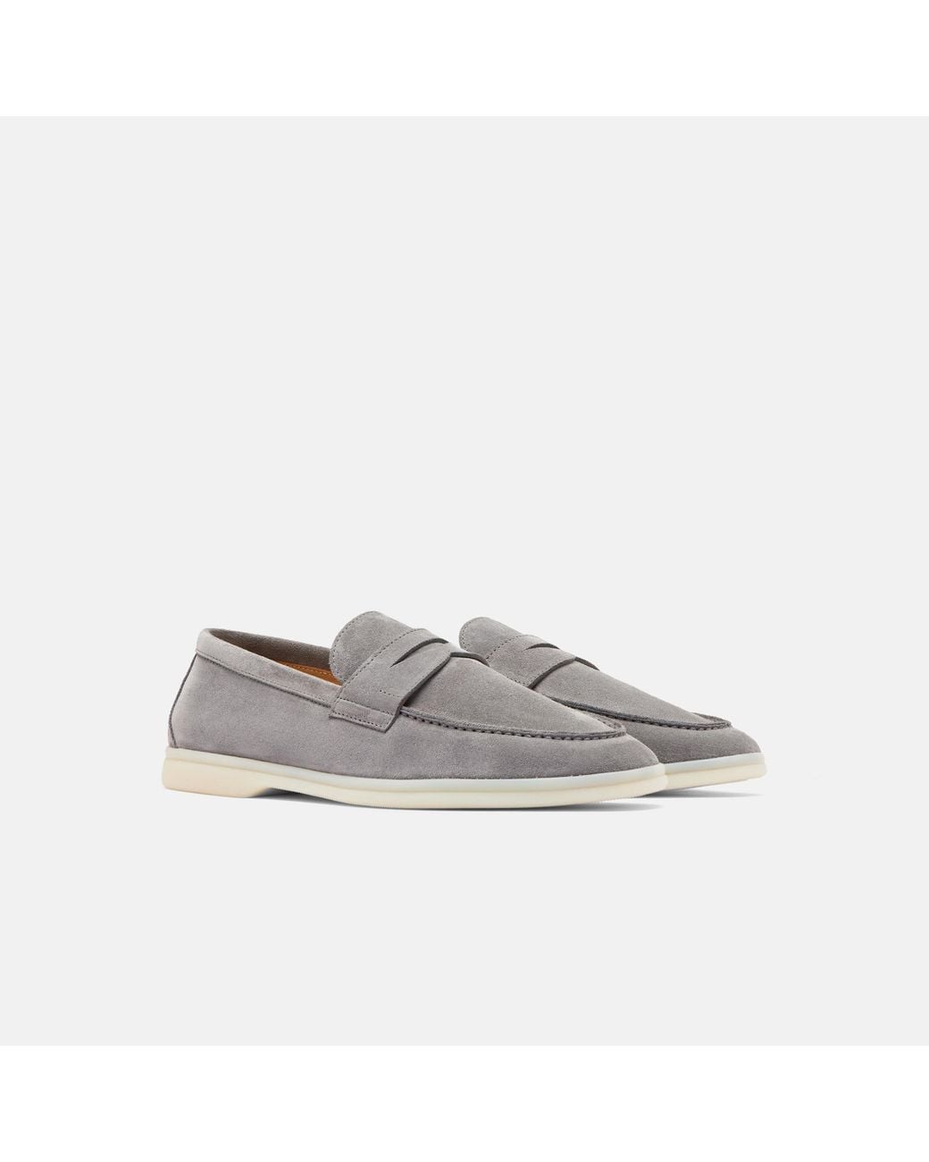 Scarosso Gray Luciano Suede for men