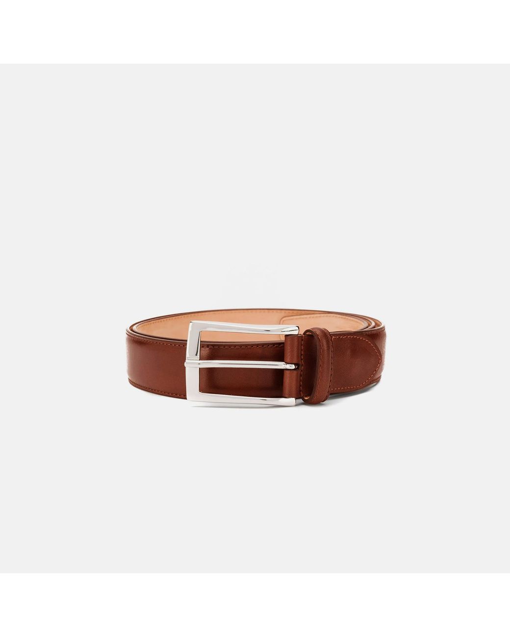 Scarosso Brown Cintura Cognac Classica for men