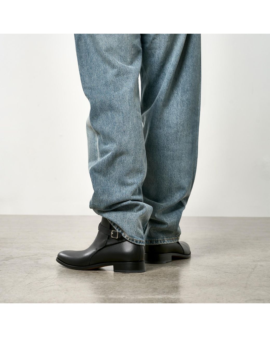 Scarosso Black Libero Nero Jodhpur Boots for men