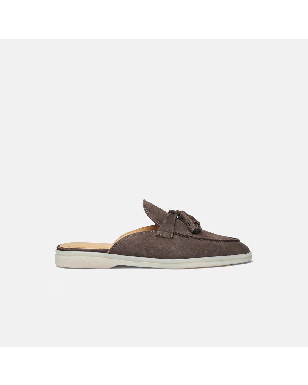 Scarosso Brown Lucrezia Deep Taupe Suede