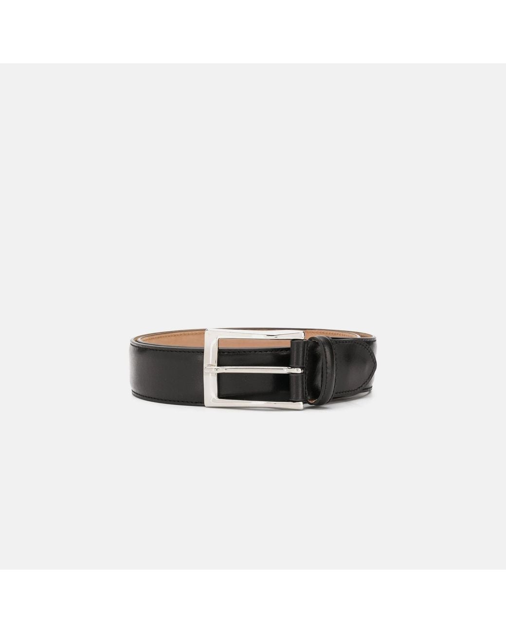 Scarosso Black Cintura Marrone Scuro Classica Belts for men