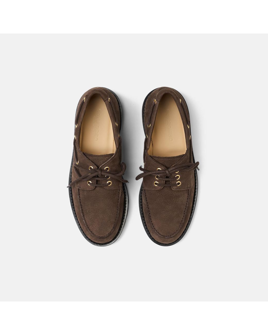 Scarosso Brown Arthur Nubuck for men