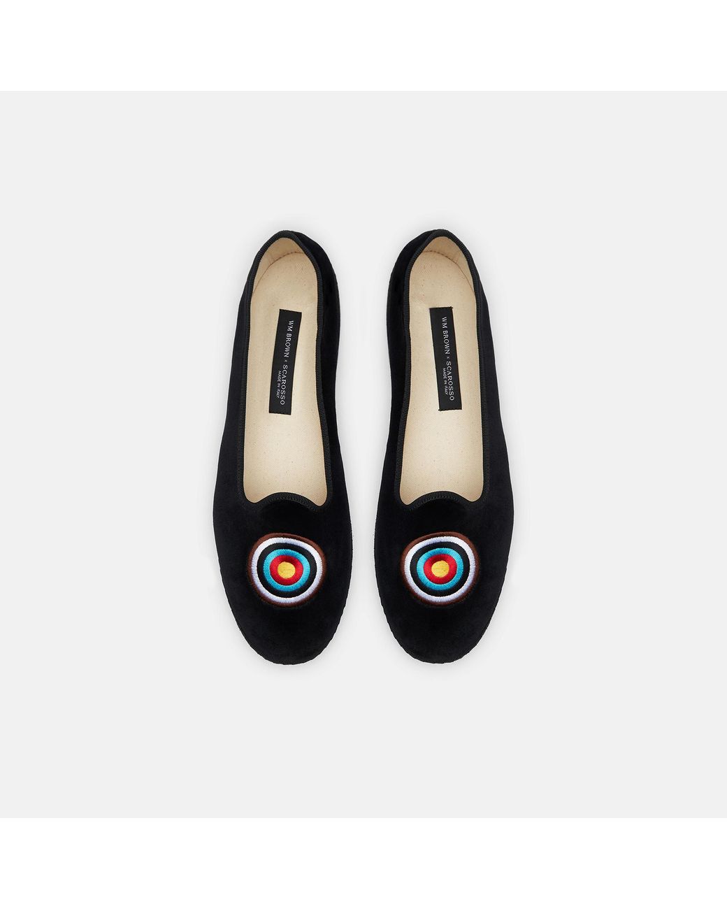 Scarosso Black William Iv Target Slippers for men