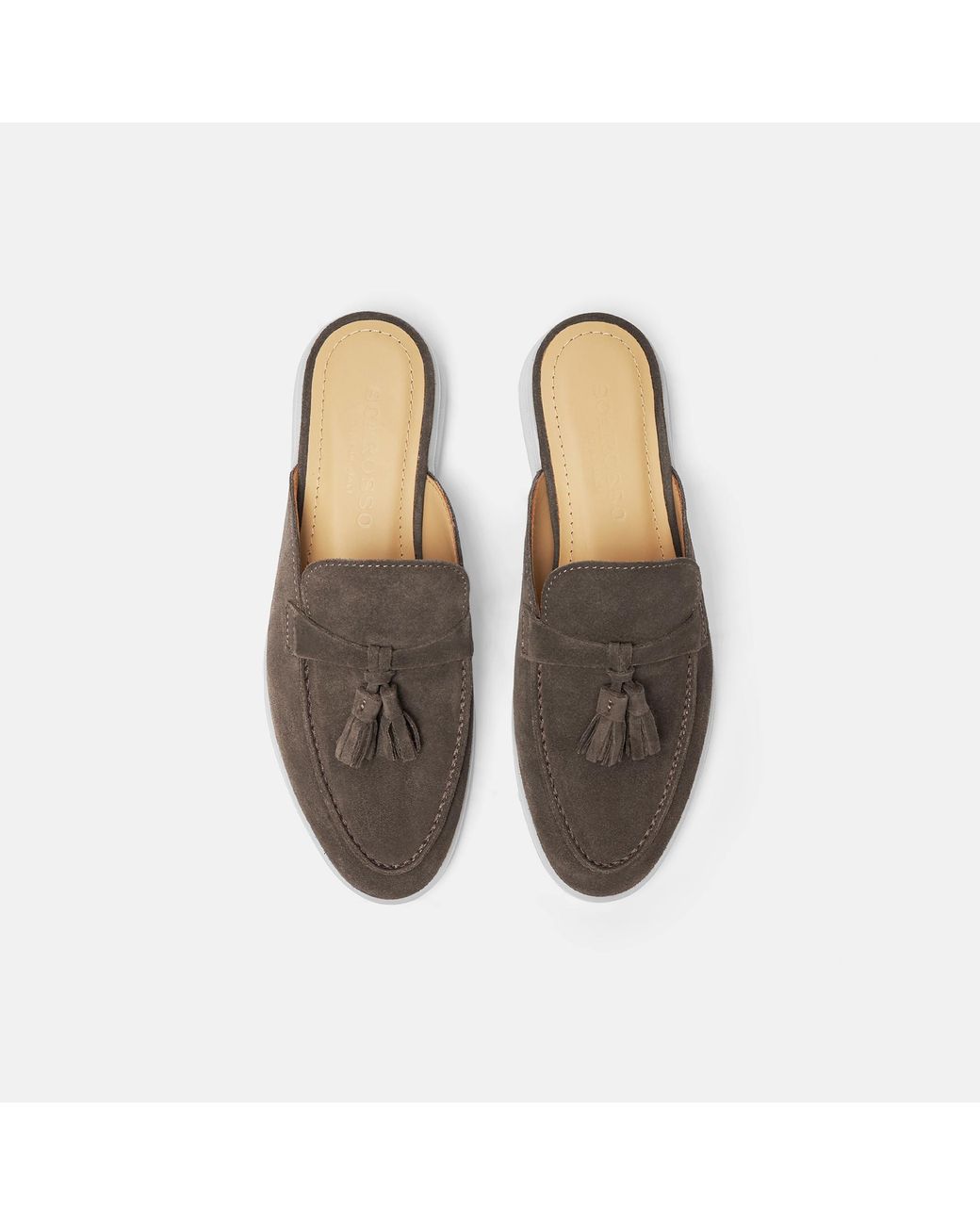 Scarosso Brown Lucrezia Deep Taupe Suede