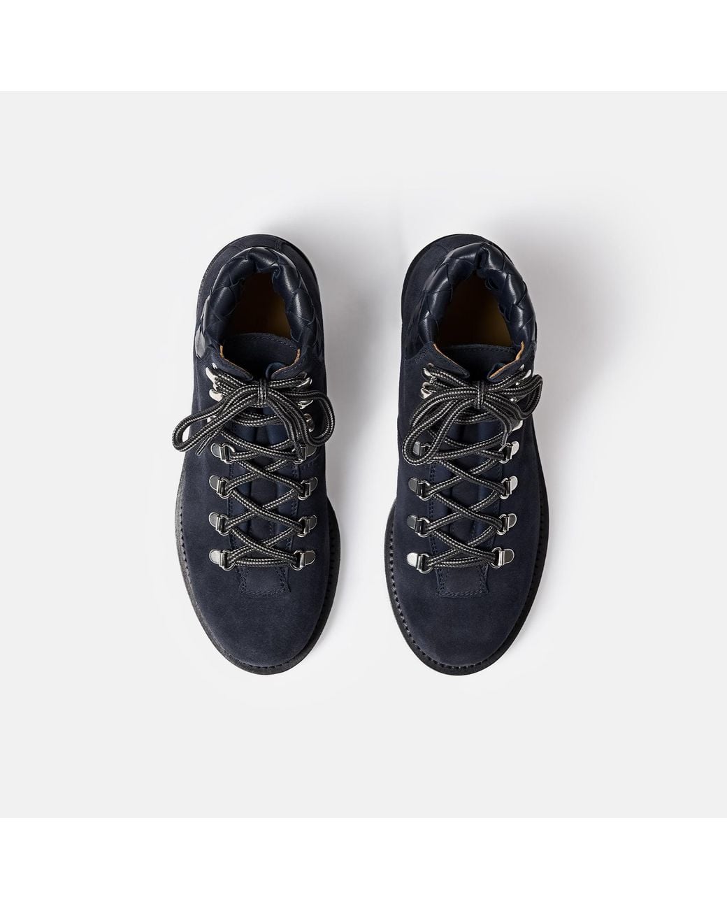 Scarosso Blue Catherine Woven Suede