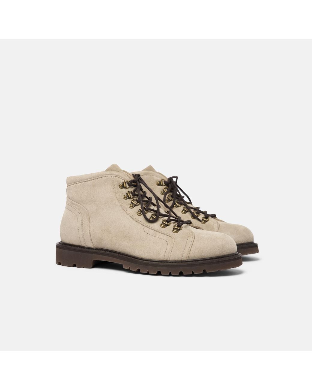 Scarosso Natural Theodore Sand Suede for men