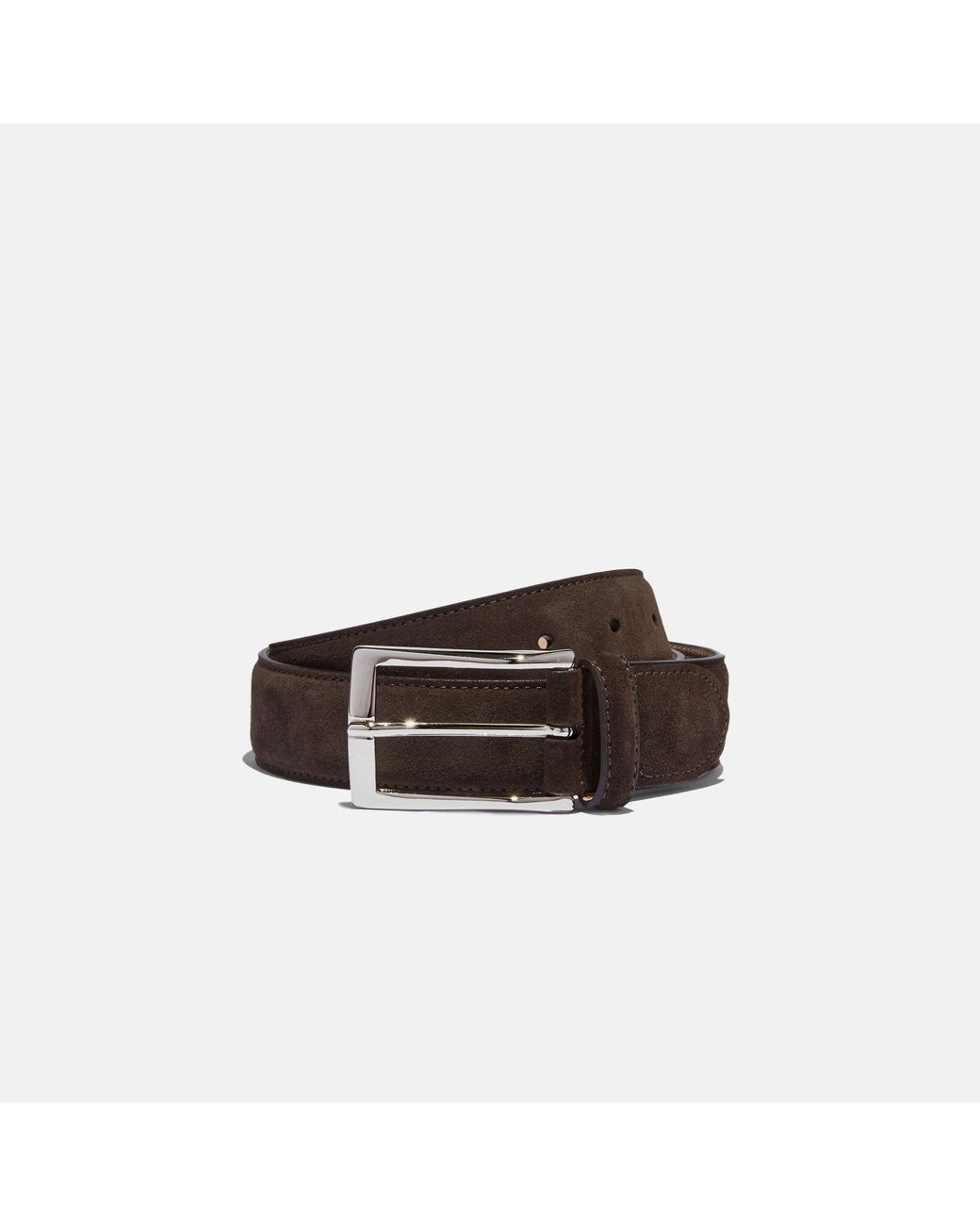 Scarosso Brown Cintura Testa Di Moro Classica for men
